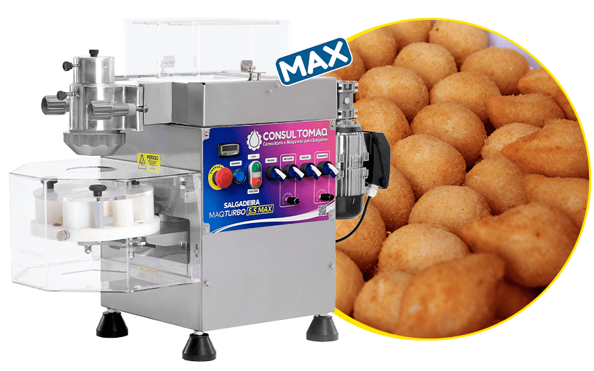 Conheça nossas Modeladoras de Salgados e Doces fritos